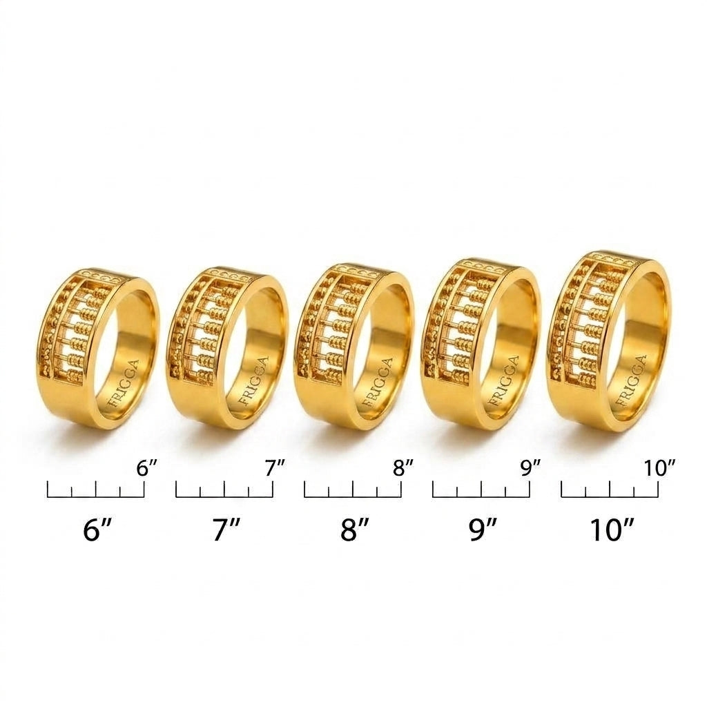 Prosperity Abacus Ring