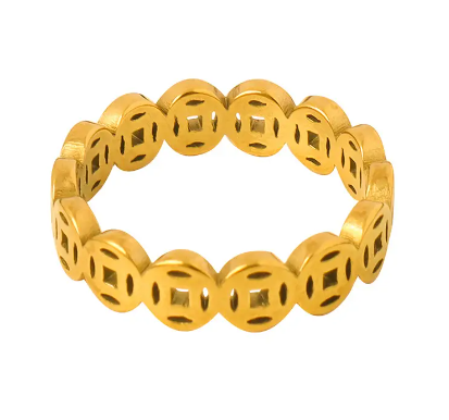 Fortune Coin Ring