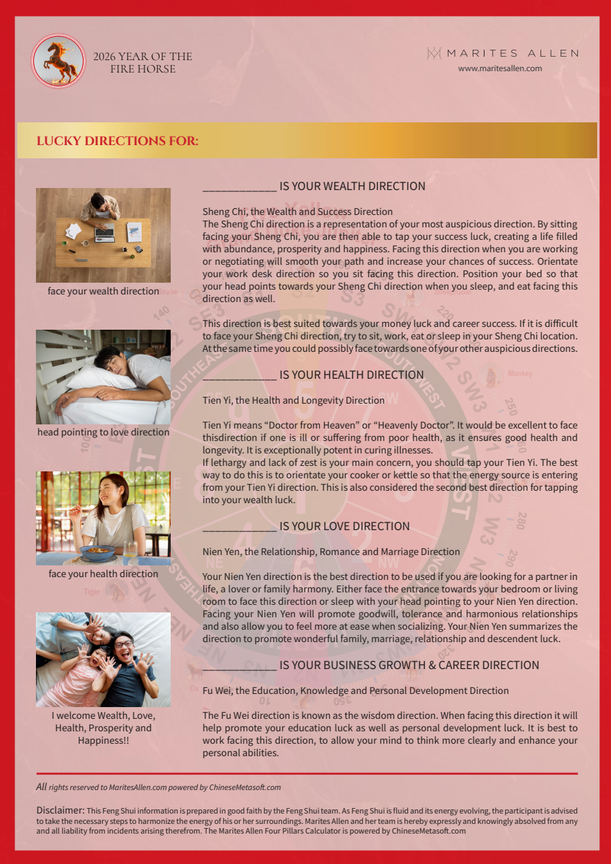 Personalised Destiny Reading 2026