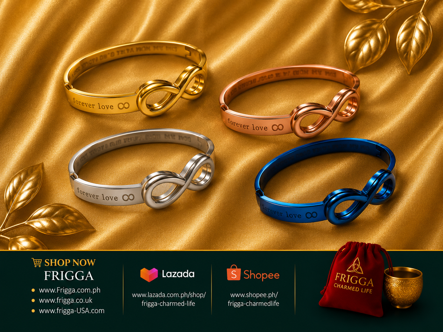 Forever Wealth Bangle with 8 Mantras