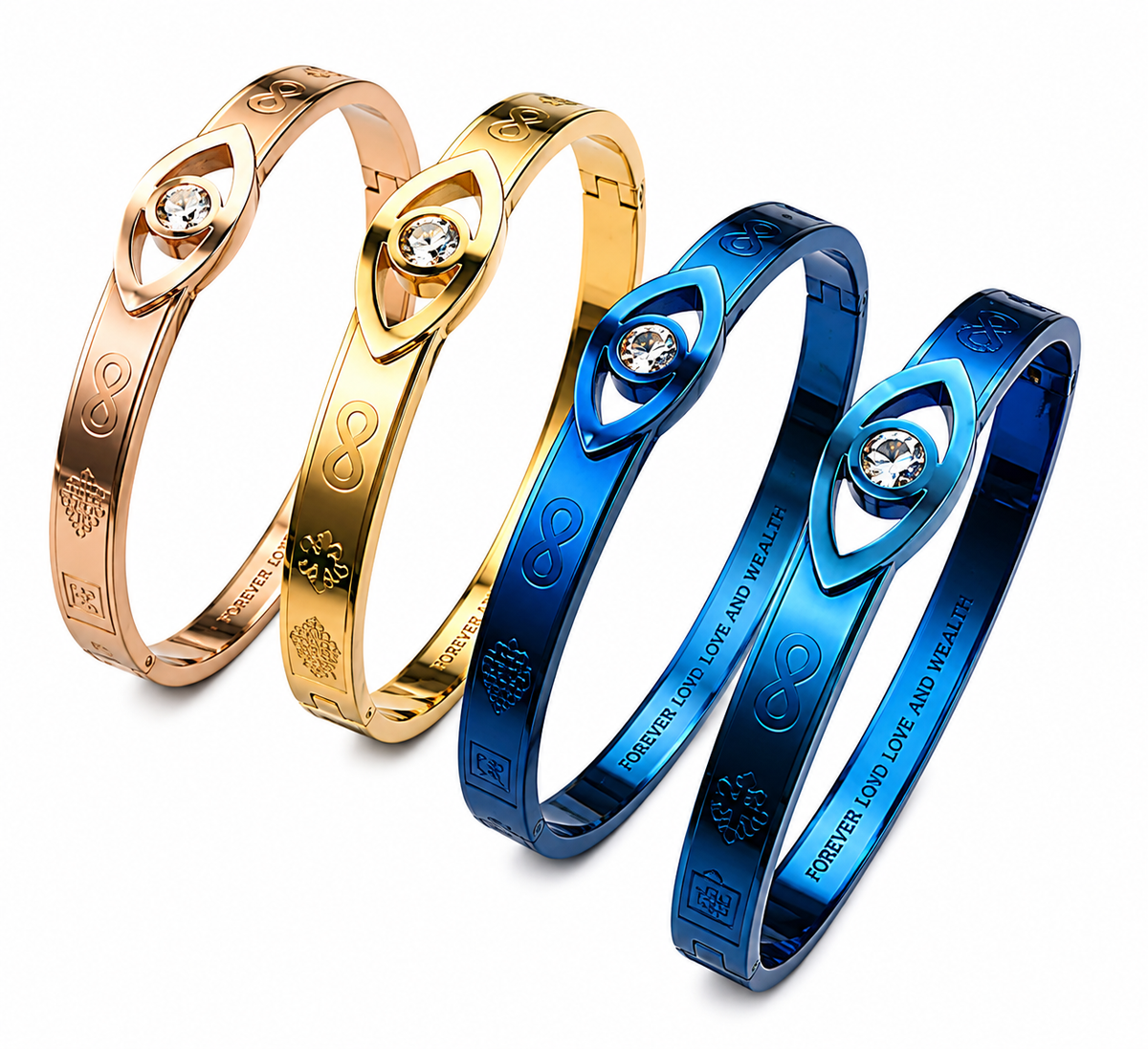 Evil Eye Bangle with Ultimate Mantra Protection