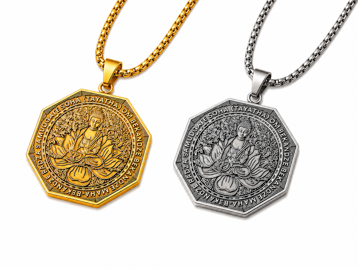 Medicine Buddha Medallion V2
