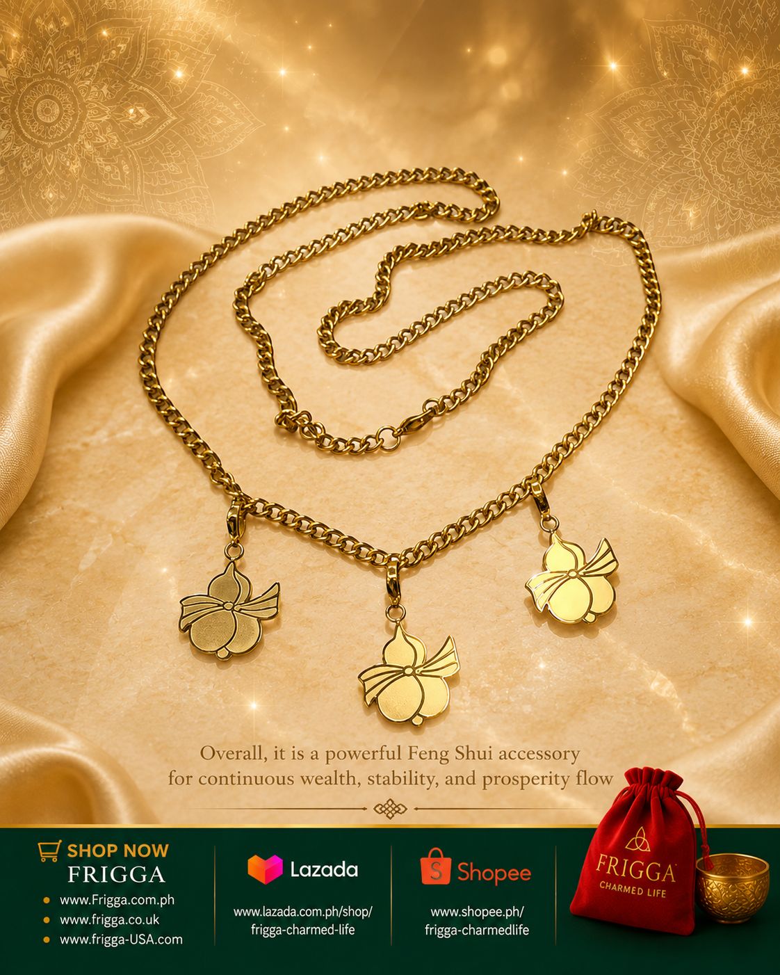Longlife/Wulou Pendant