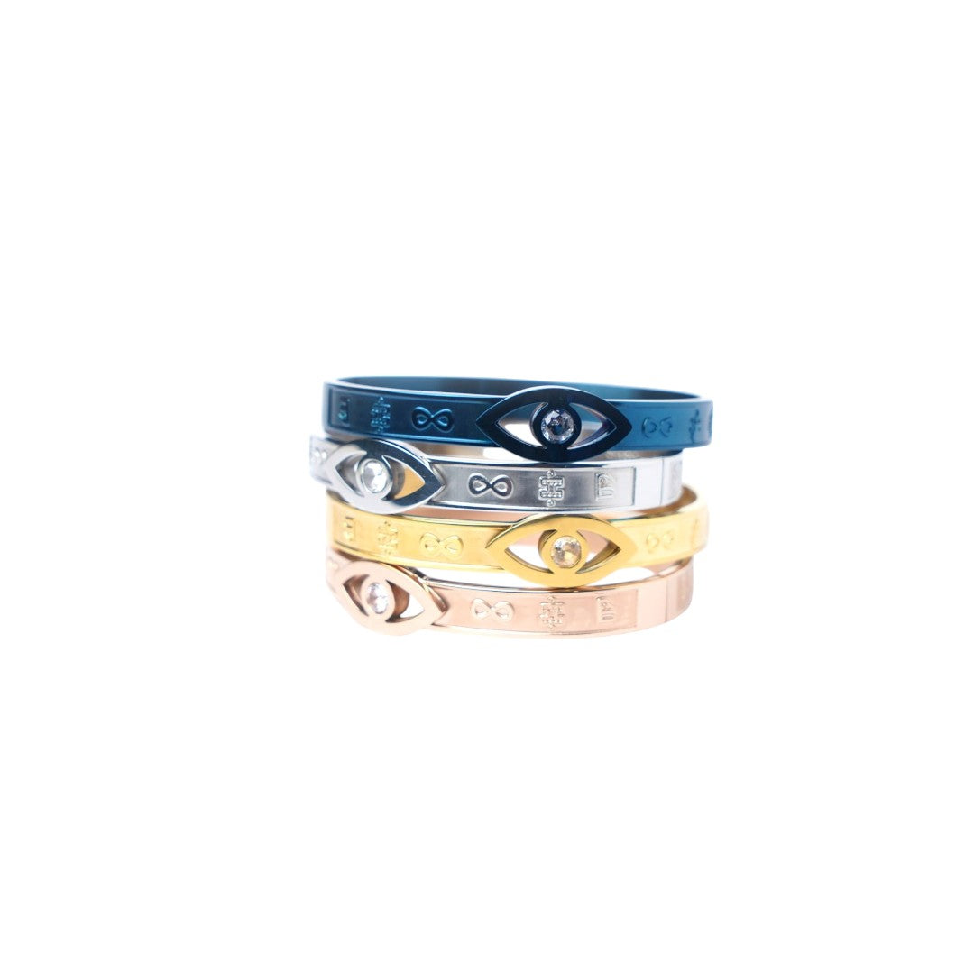 Evil Eye Bangle with Ultimate Mantra Protection